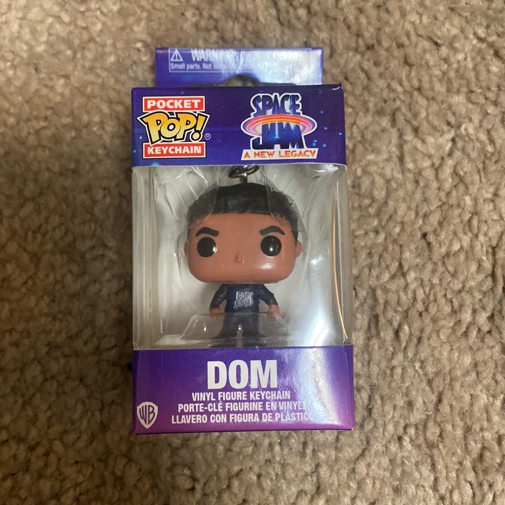Space jam key chain
